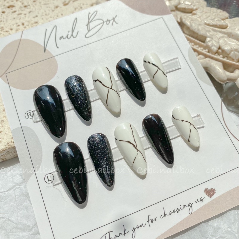 Móng giả thiết kế - nail box Cebi c020