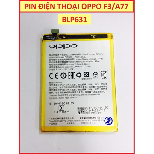 Pin oppo f3 f5 blp631