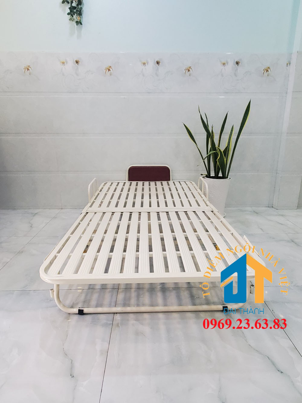 Giường sắt xếp di động mẫu mới nhiều kích thước