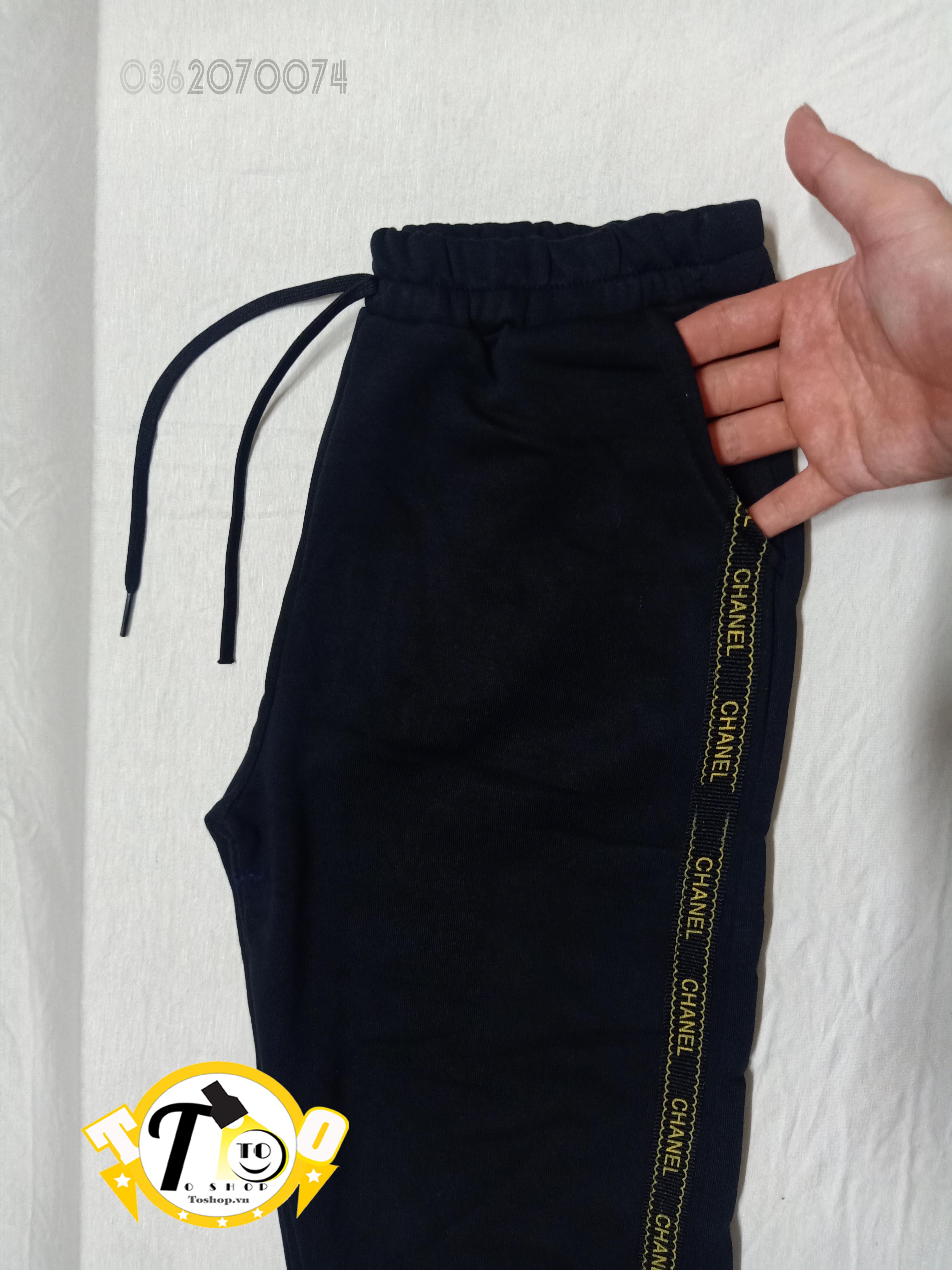 [HCM]Quần Jogger Nam - Nữ Viền Vàng Nmoi [ảnh + video thật by toshop]