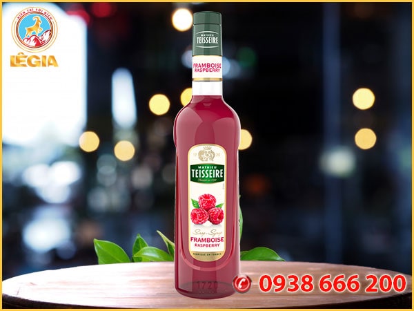 SIRO TEISSEIRE PHÚC BỒN TỬ - TEISSEIRE RASPBERRY SYRUP