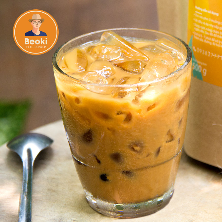 Cà phê Robusta rang xay nguyên chất 1 kg