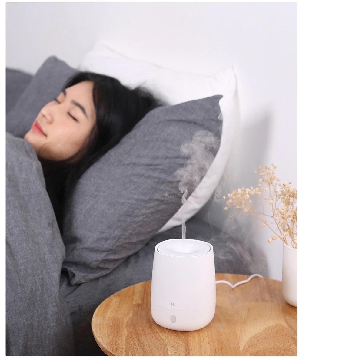 Máy Khuếch Tán Tinh Dầu Kiêm Đèn Ngủ Mini USB Xiaomi HL (120ml)