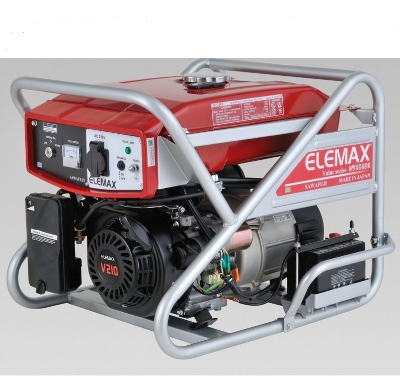 Máy Phát Điện Chạy Xăng 2KVA Elemax SV2800