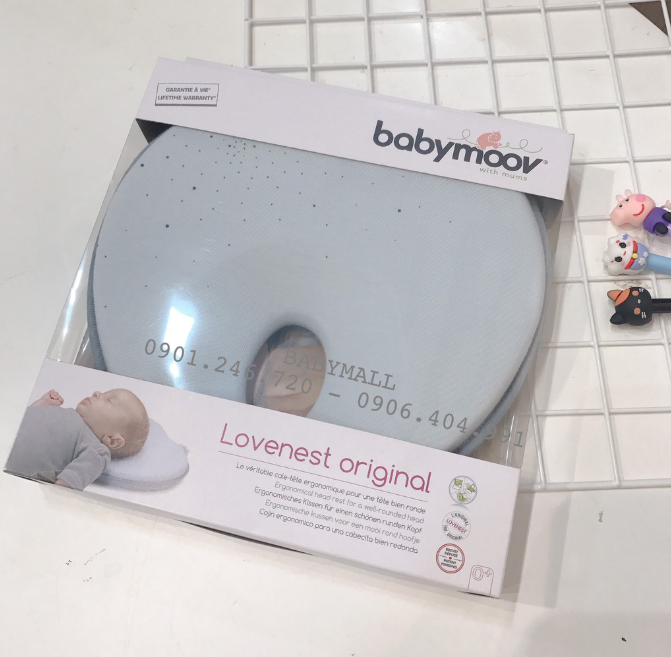 Gối Chống Bẹp Đầu Babymoov Lovenest