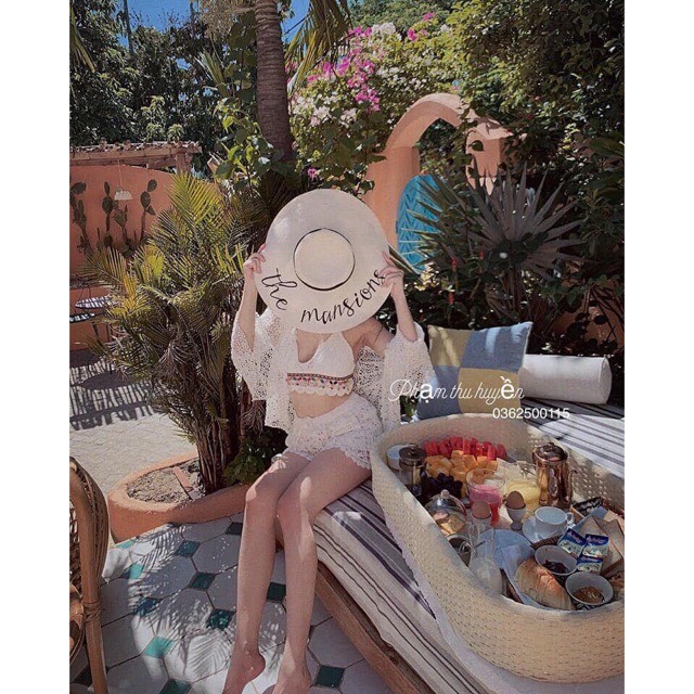 Sét Bikini Đi Biển 3 Món ( Có Bán Rời ) Bộ Đồ Bơi Đi Biển