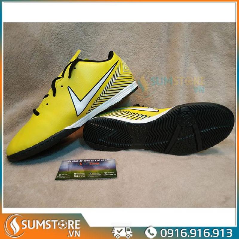 Giày Đá Banh Futsal Đẹp Mới 2020 - Giày Đế Bằng Winbro Neymar Vàng