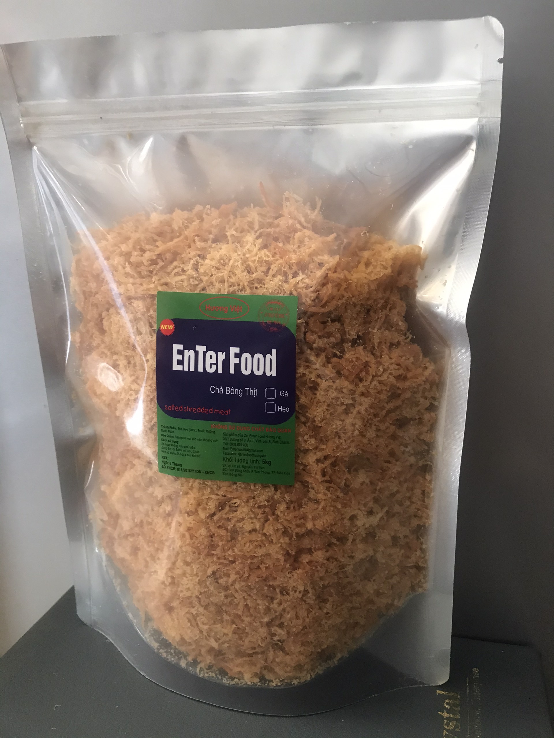 [GIÁ SỈ] Chà bông gà sợi / 5 Kg - EnterFood