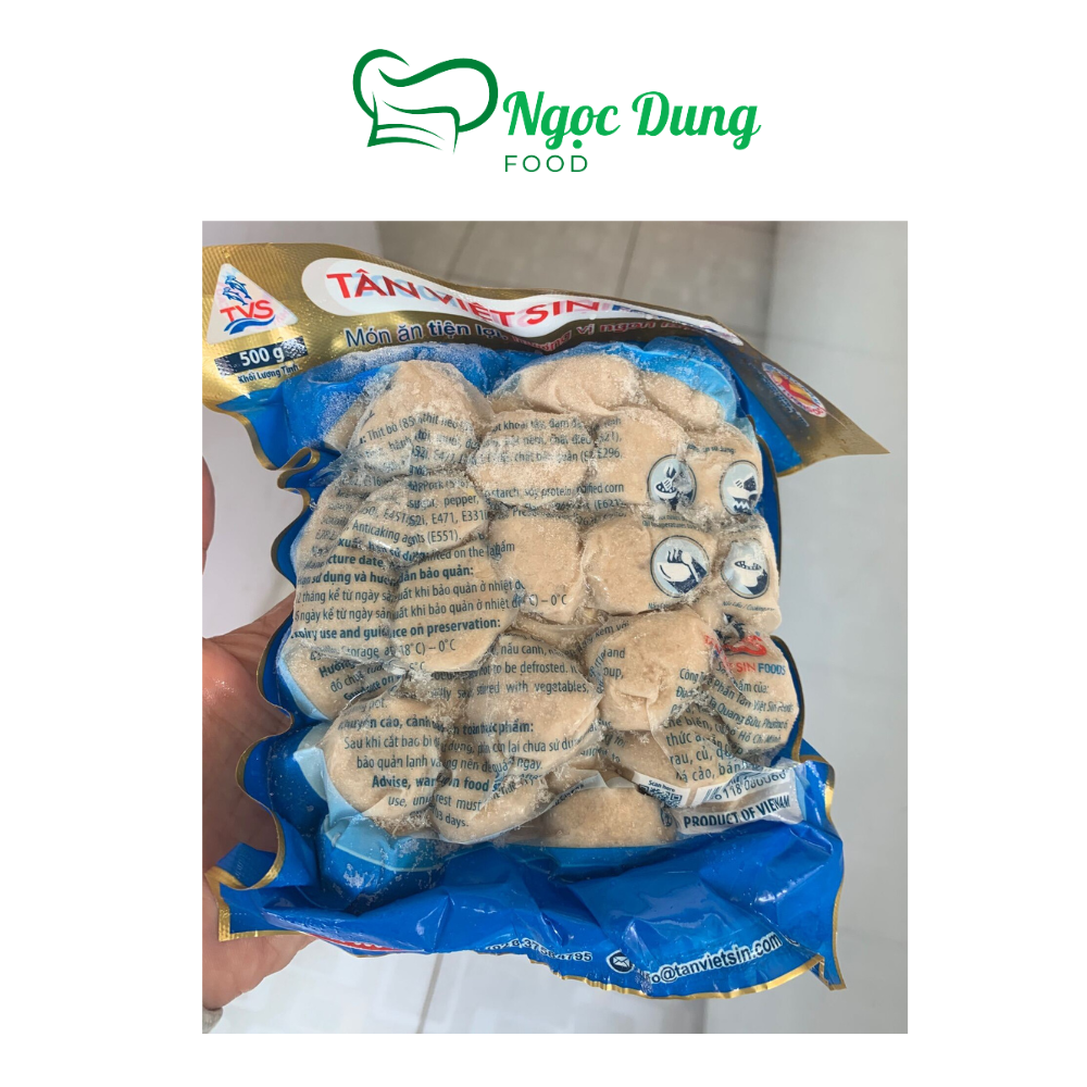 Cá viên tân việt sin 500gr