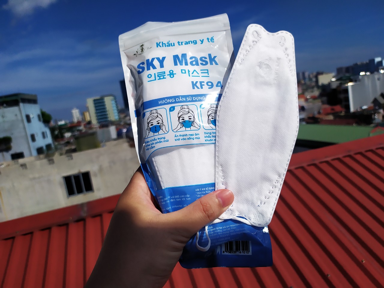 Khẩu trang y tế KF94 SKY MASK