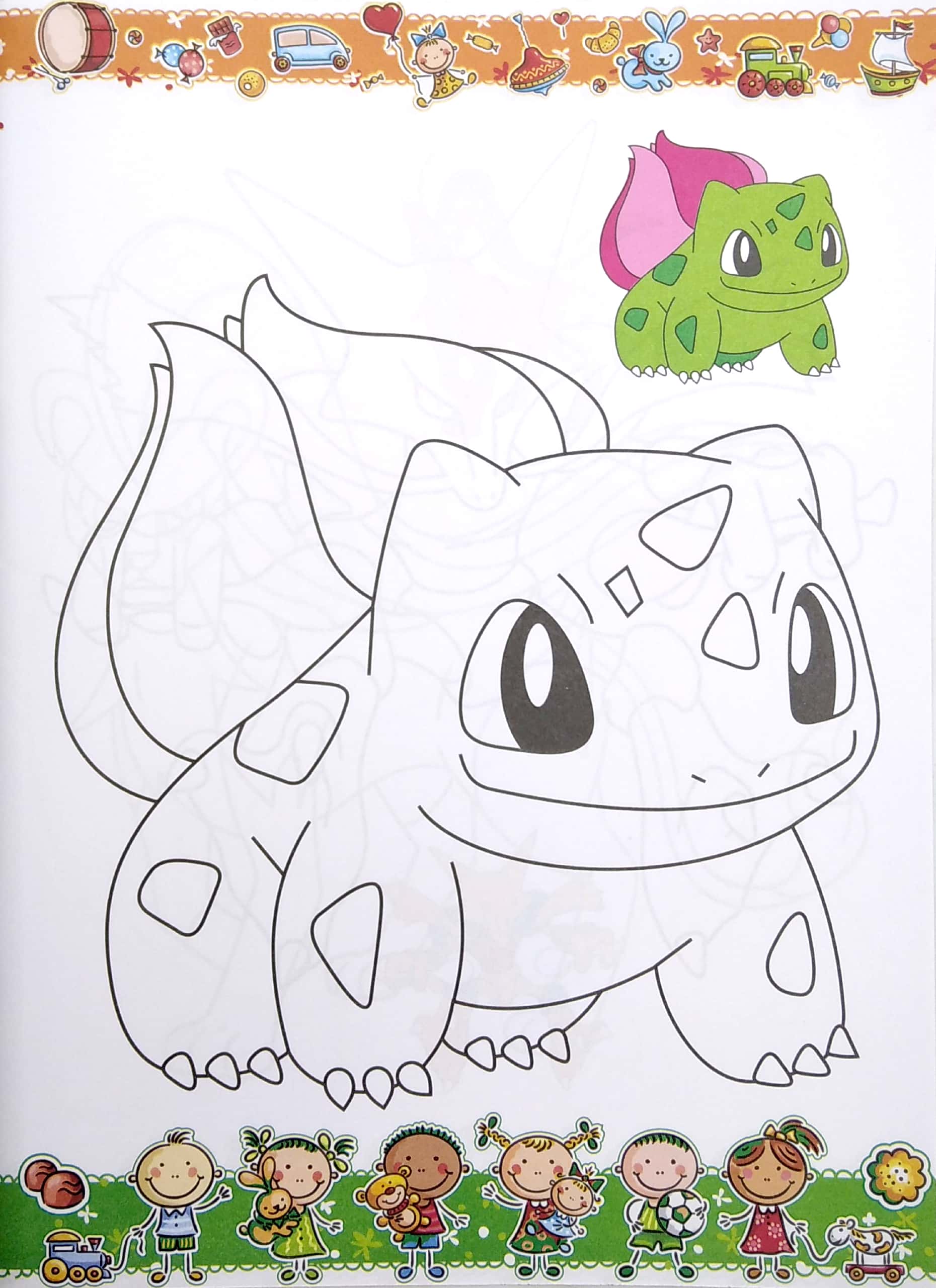 Sách Fahasa - Bé Tô Màu Pokemon - Tập 4