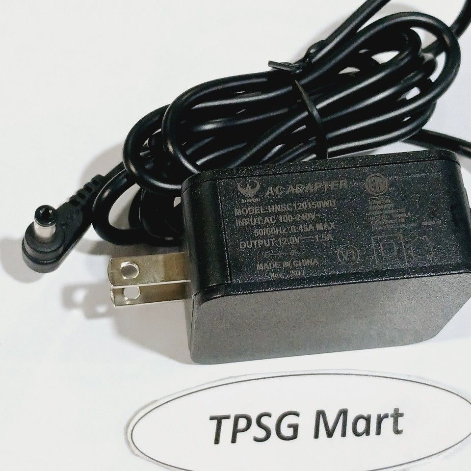 Nguồn Adapter DC 12V - 1.5A (Đầu 4.8mm X 1.7mm) + Đầu đổi ra 5.5mm X 2.1mm