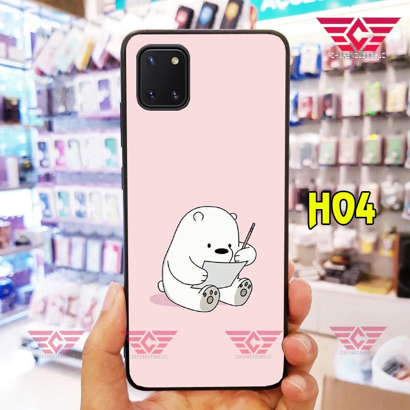 Ốp lưng Samsung NOTE 10 LITE GẤU BEAR DỄ THƯƠNG