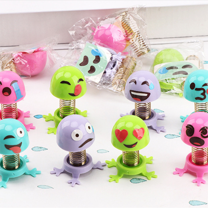 Thú nhún emoji hangchinhhangvn Đồ chơi nhún nhảy lò xo