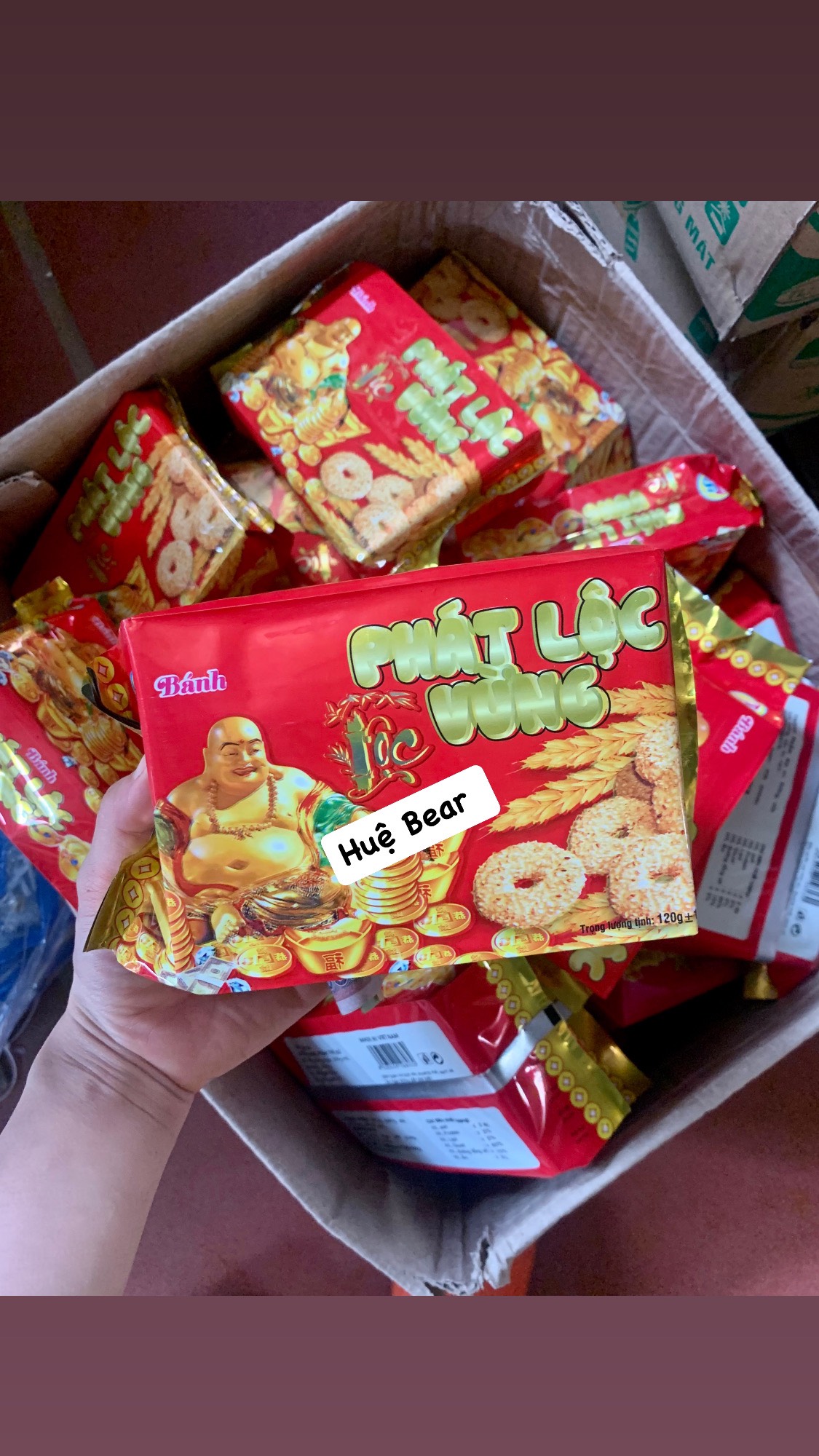Combo 5 bịch bánh phát lộc vừng