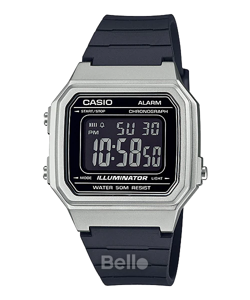 Đồng hồ Casio Nam W-217HM-7BVDF bảo hành chính hãng 1 năm - Pin trọn đời