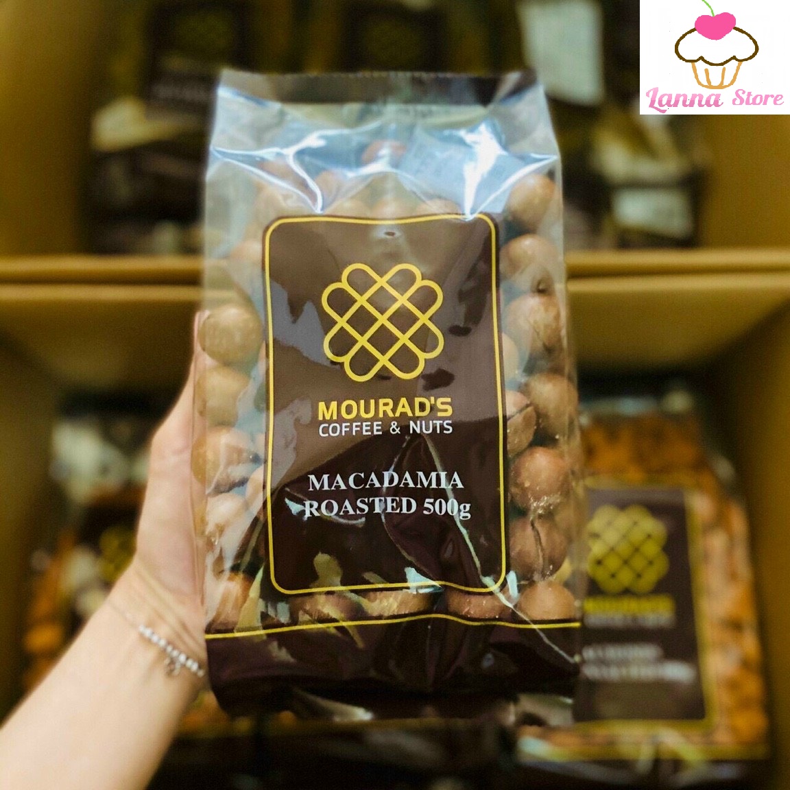 HCMHạt Mắc Ca Dinh Dưỡng Mourads Gói 500g - Úc