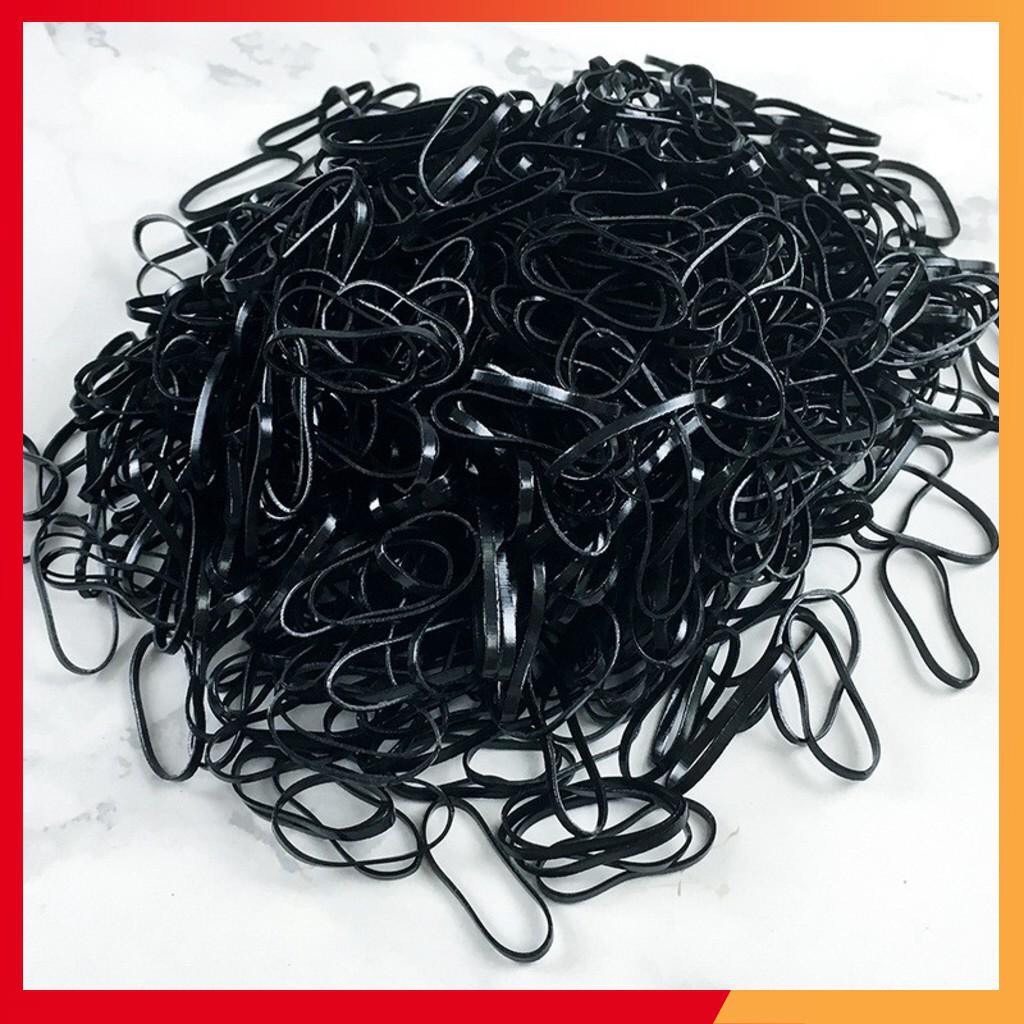 Túi 300 gram dây thun cột tóc nhiều loại (tuỳ chọn màu)