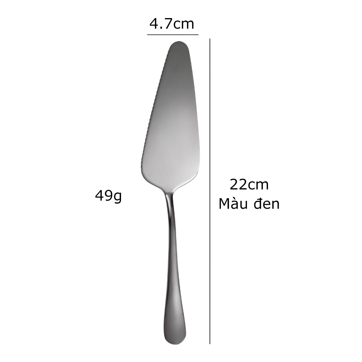 Convenient pizza and cake picker made of durable stainless steel
