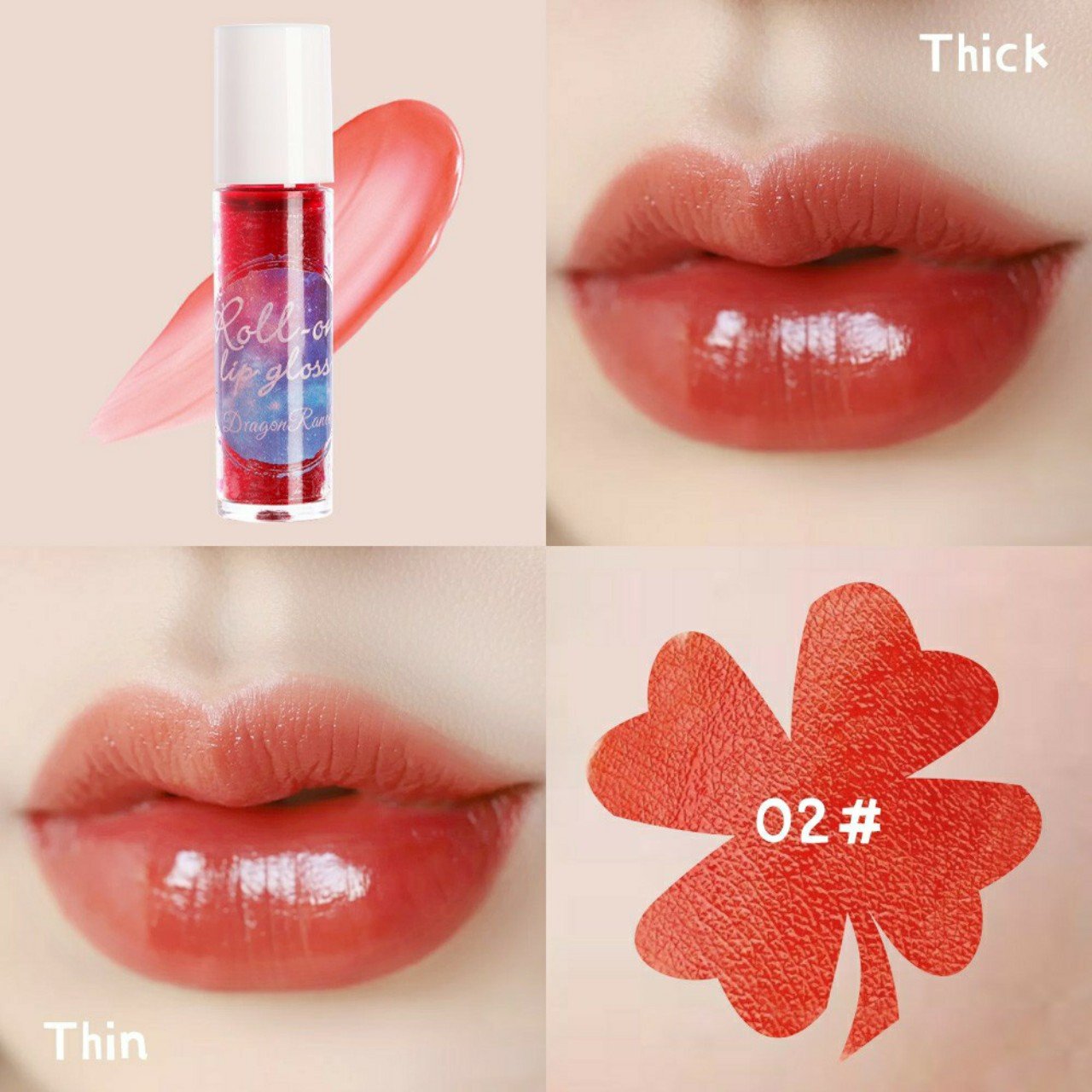 SON ĐẦU LĂN BÓNG KIÊM DƯỠNG MÔI 6 MÀU TÙY CHỌN SIÊU HOT