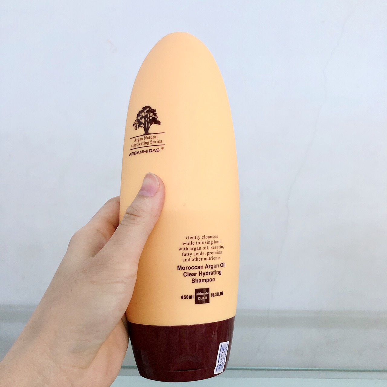 [HCM]Dầu Gội Phục Hồi Tóc Hư Tổn Arganmidas Shampoo 450ml