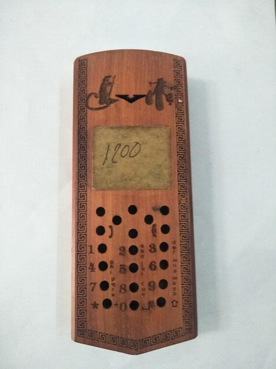 [HCM]Vỏ gỗ cho điện thoại 1200 1209
