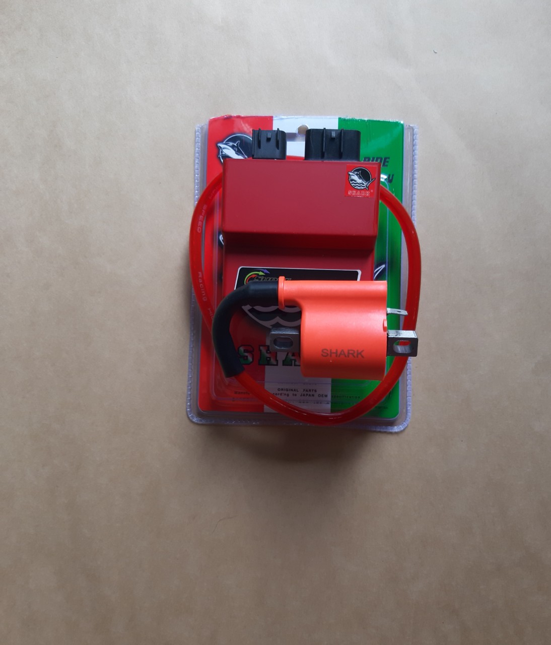 Combo IC và Mobin sườn Shark độ xe Exciter 135cc Malaisya
