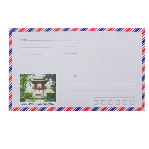 Bao thư sọc Minh Phúc 12*19cm - xấp 20 cái
