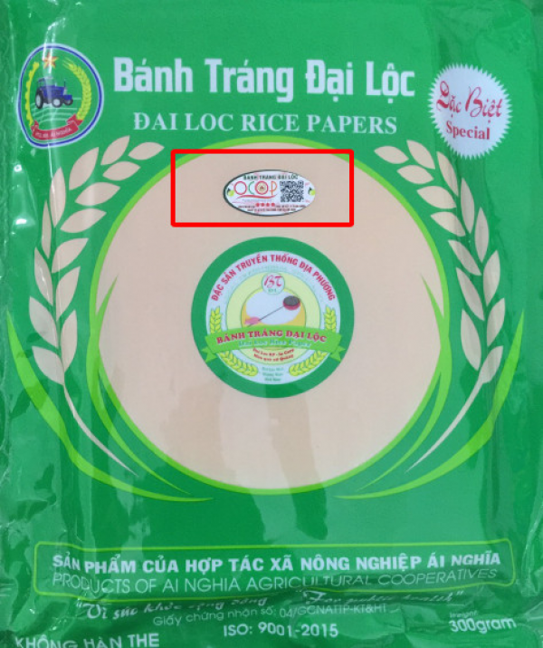 Bánh tráng Đại Lộc 500gr