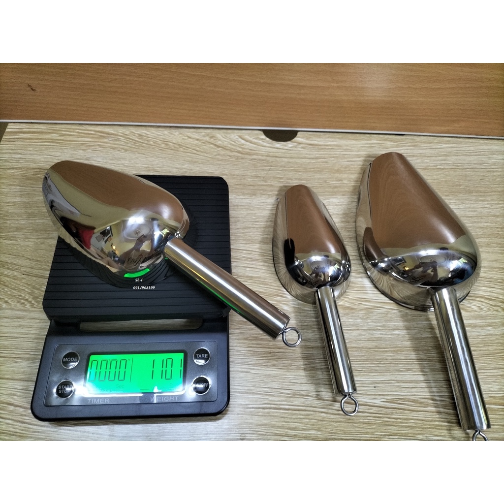 Muôi xúc đá inox cao cấp loại lớn