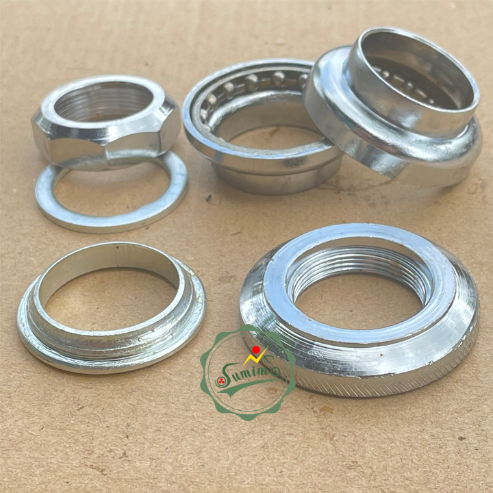 Bộ chén cổ xe đạp cổ vặn NBR01- 30mm