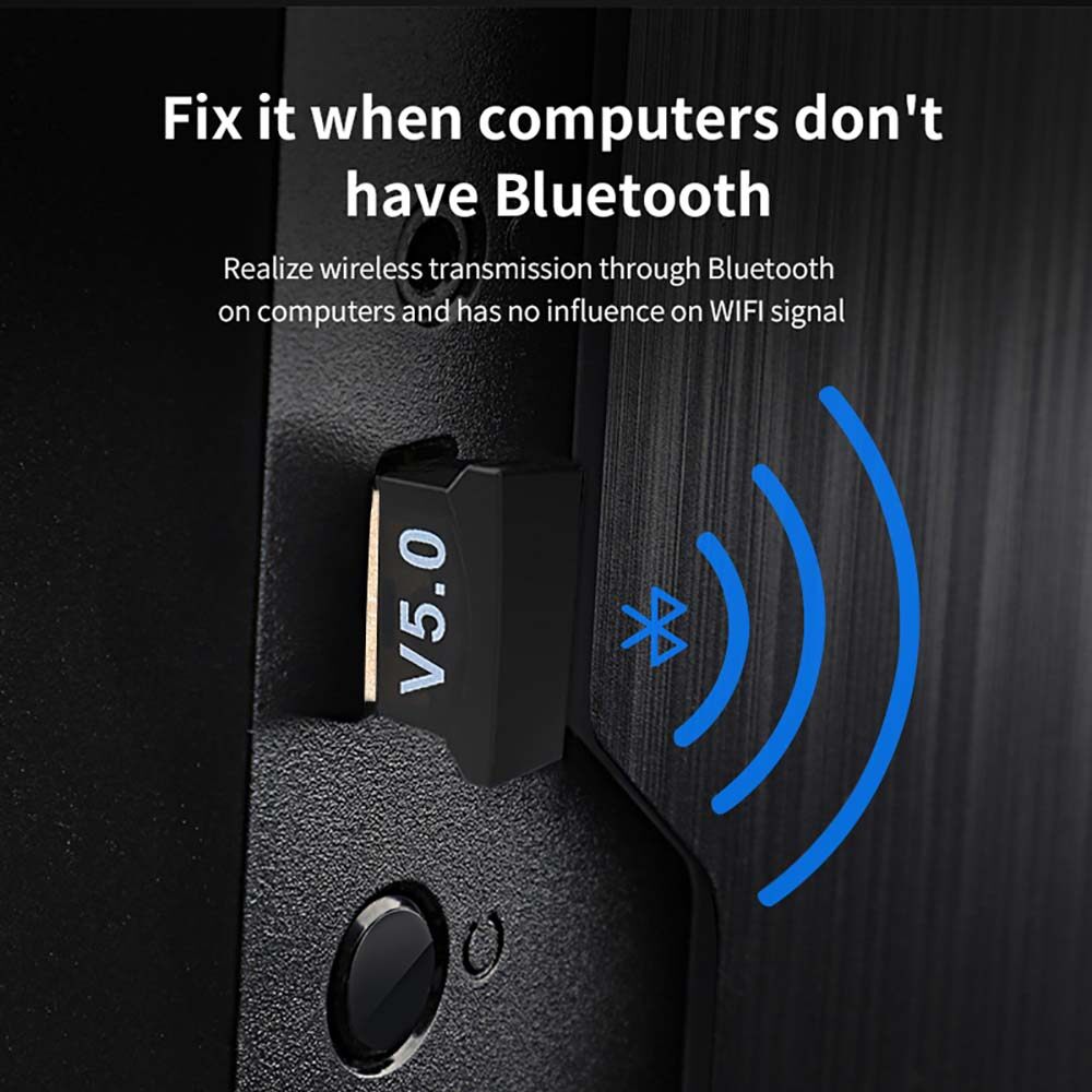 USB Bluetooth 5.0 thu phát bluetooth cho máy tính để bàn, cho laptop
