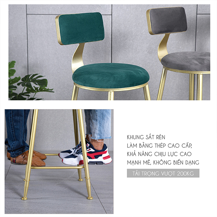 Ghế ngồi quầy bar NORDIC