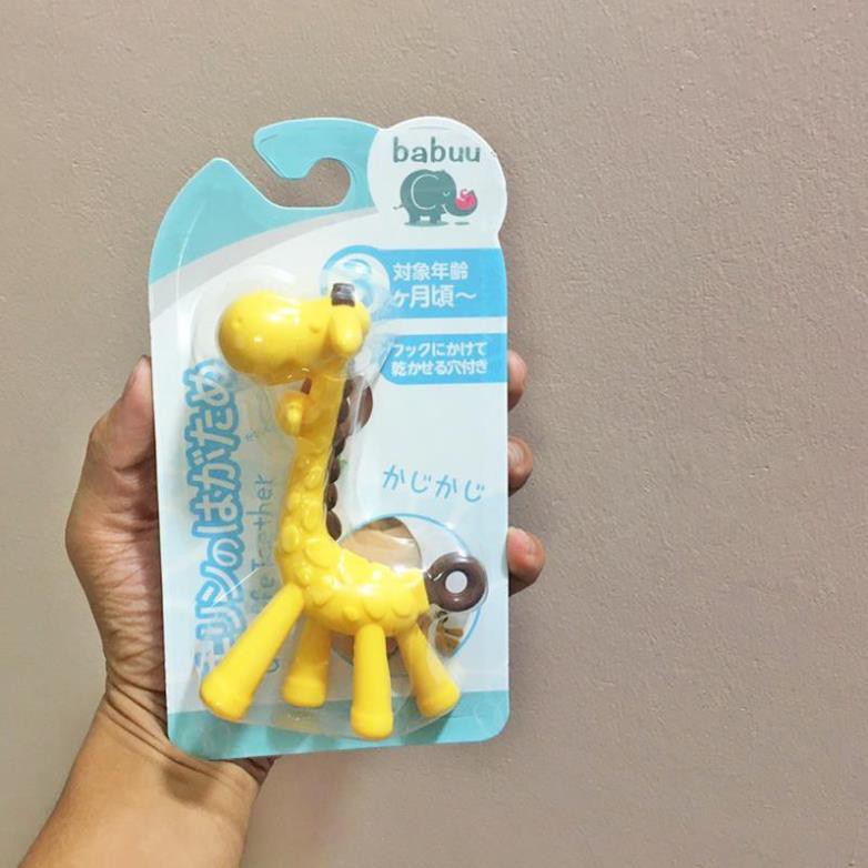 Gặm nướu cho bé  HÌNH HƯƠU CAO CỔ Babuu