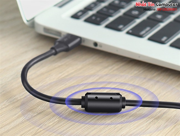 Cáp máy in USB 2m đầu mạ vàng  Ugreen 20847 cao cấp