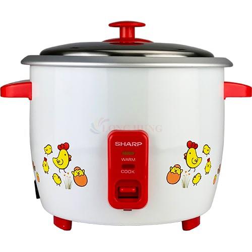 ♦﹍  Nồi cơm điện nắp rời Sharp 1.8 lít KSH-D18SV - Hàng chính hãng