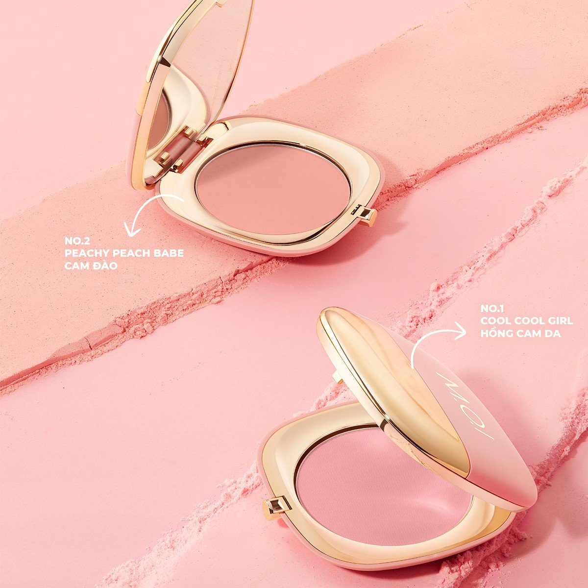 [Chính hãng] Phấn Má Hồng M.O.I Cosmetics bản giới hạn