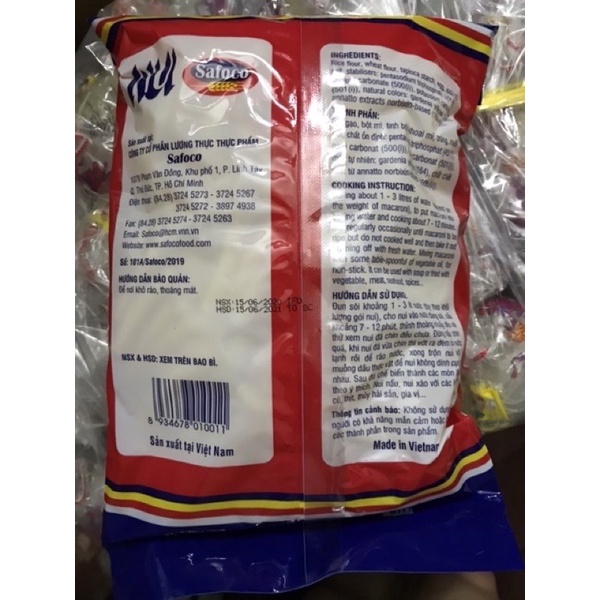Loại sản phẩm Nui ống 400gr
