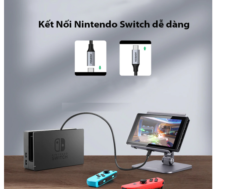 Cáp nối dài USB Type C 3.1 Gen 2 dài 0.5m Ugreen 80810 Chính Hãng