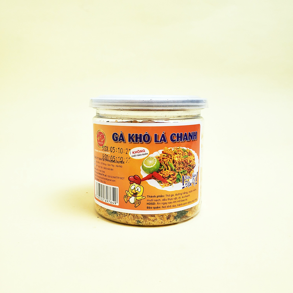 Khô Gà Lá Chanh siêu sạch thơm ngon
