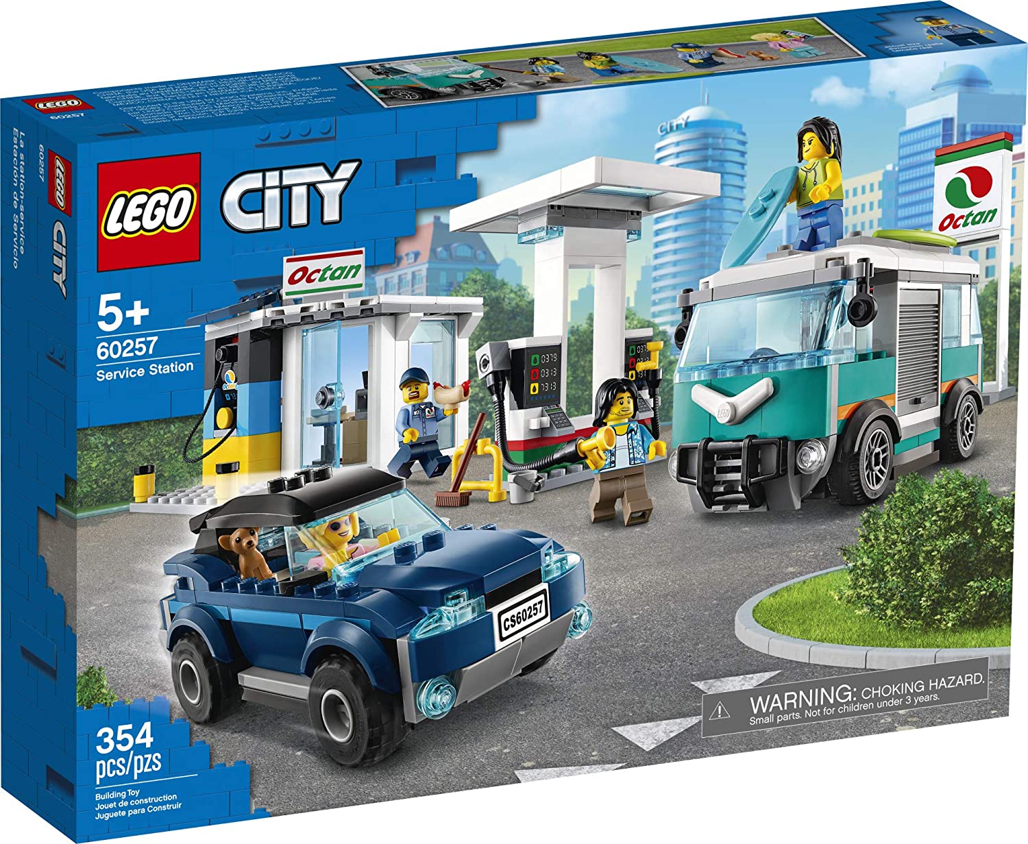Đồ chơi LEGO CITY - Trạm Dịch Vụ - 60257