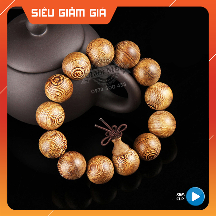 [BH 12TH] VÒNG TAY PHONG THỦY - GỖ SƯA