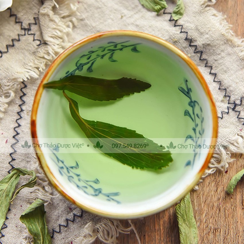 Cỏ ngọt sấy lạnh 500g, cỏ ngọt nguyên lá, không lẫn cành, đường ăn kiêng, tốt cho sức khỏe