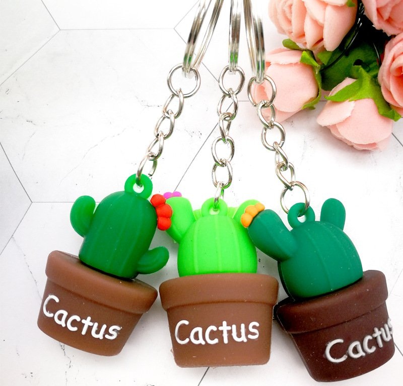 Móc Khóa Hình Xương Rồng Cactus Siêu Yêu