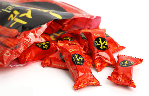 Kẹo hồng sâm dẻo CW cao cấp Hàn Quốc 350g