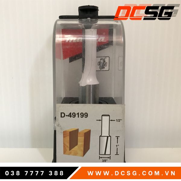 Mũi phay rãnh thăng 3/8" cốt 1/2" Makita D-49199 | DCSG