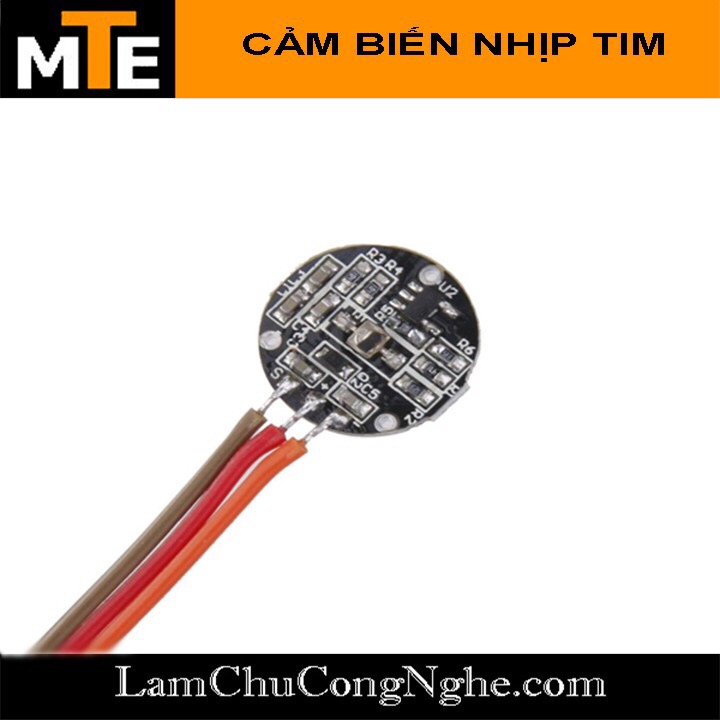 Mạch cảm biến nhịp tim Pulse sensor - Module Arduino