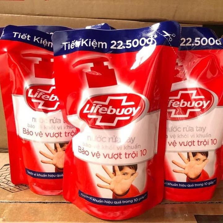 ComBo 2 Túi Nước Rửa Tay Lifebuoy  (400g/Túi )