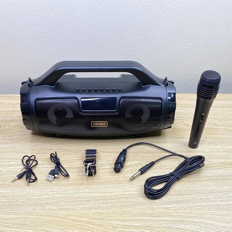 Tặng Kèm Micro Loa Bluetooth Karaoke Kimiso KMS2
