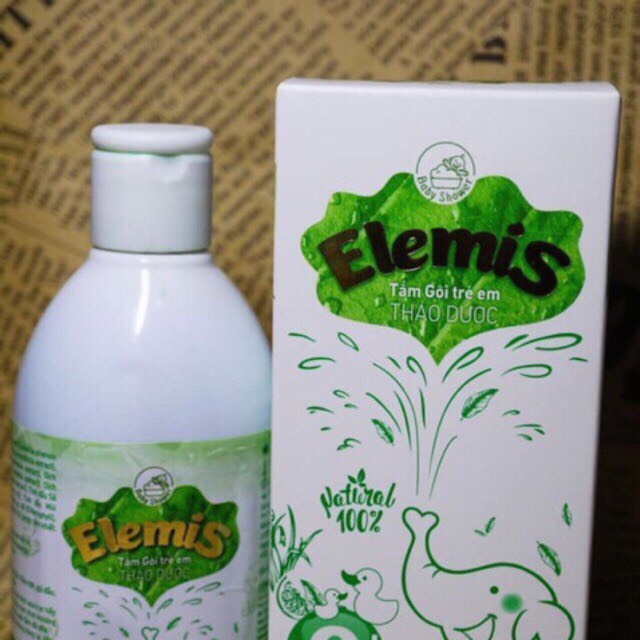 Combo 4-5 Chai Tắm gội thảo dược trẻ em Elemis (200ml)